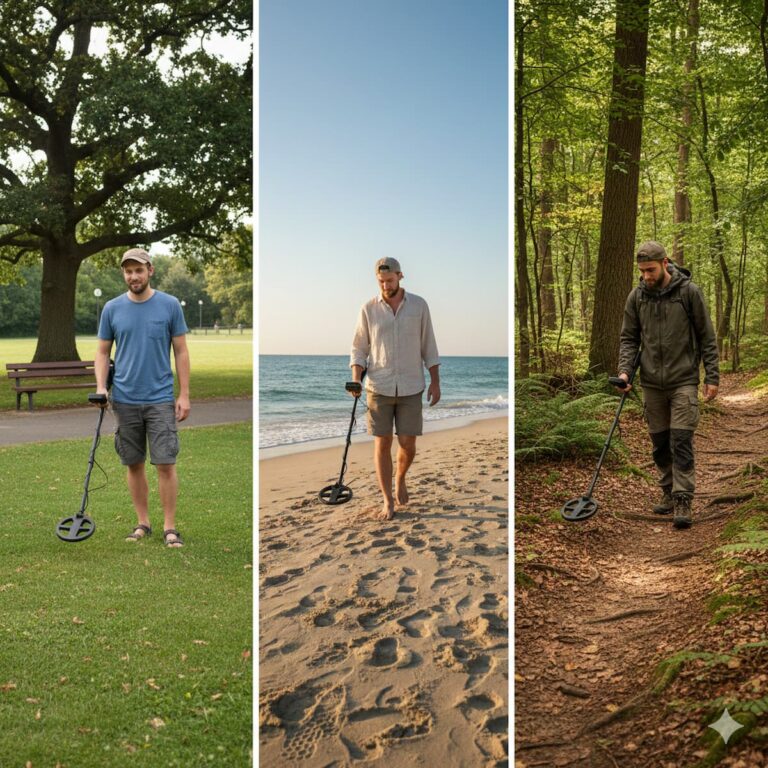 where will you use your metal detector